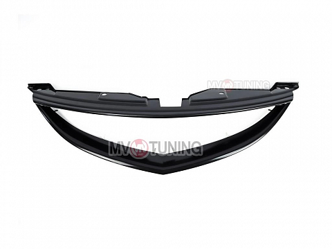 Решетка радиатора Sport (БЕЗ СЕТКИ) var №1 Mazda 6 (2008-2012) + УСТАНОВОЧНЫЙ КОМПЛЕКТ